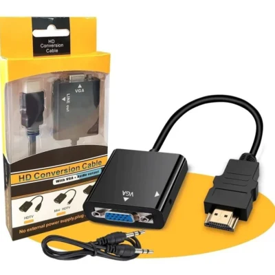 Conversor Hdmi para Vga com Saída de Áudio P2